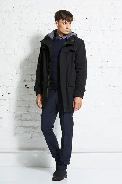 Wunderwerk Wunderwerk Herren Parka aus Bio-Baumwolle Parka male