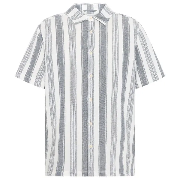 KnowledgeCotton Apparel KnowledgeCotton Apparel - Organic Cotton Striped Shirt II - Hemd