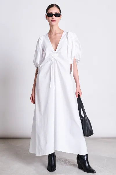 JAN N JUNE JAN 'N JUNE Damen vegan Maxikleid Dans