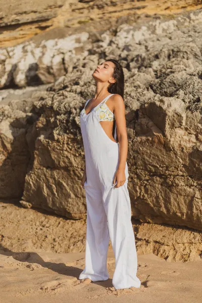 Vanilla Sand Vanilla Sand Damen vegan Jumpsuit Citizens Of Humanity Hafermilch