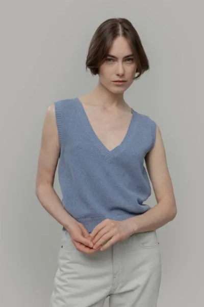 Rifò Rifò Damen vegan Oberteil Elodie Blue