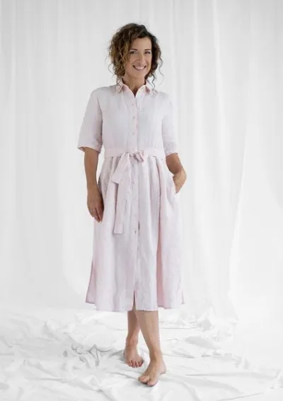 Sophia Schneider-Esleben Sophia Schneider-Esleben Dress Marie, Quarz - Damenkleid aus Bio-Baumwolle