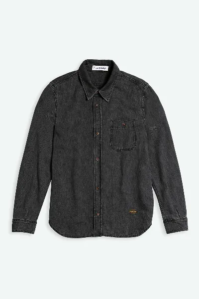 Kings Of Indigo Kings of Indigo Herren vegan Overshirt Juntoku Quercus Dunkel