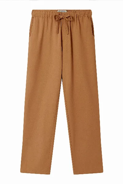 KOMODO KOMODO Herren vegan Hose Joshua Solid Tan