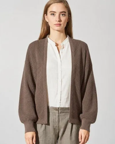 HempAge HempAge Moderne Strickjacke Hanf/Biobaumwolle