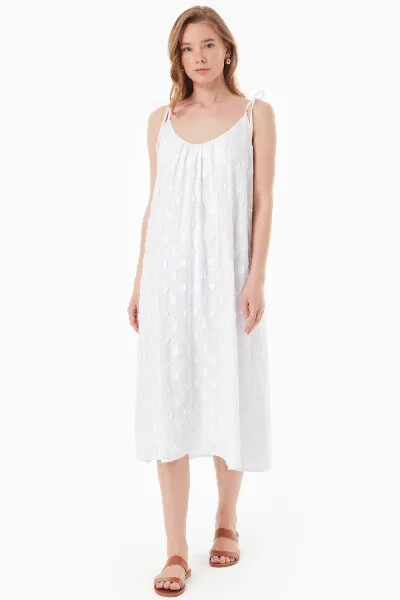 ORGANICATION ORGANICATION Damen vegan Kleid Jacquard
