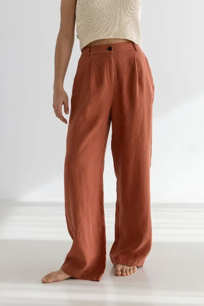 TWOTHIRDS TWOTHIRDS Damen vegan Hose Poivre Sienna