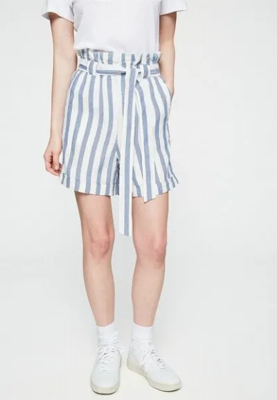 ARMEDANGELS ARMEDANGELS ELIAA BLOCK STRIPE - Damen Shorts aus Bio-Leinen