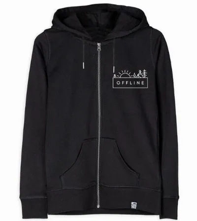 Gary Mash GARY MASH Herren-Zipjacke mit Kapuze Offline