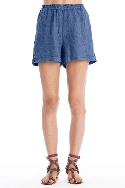 RAVENS VIEW IBIZA RAVENS VIEW IBIZA Damen vegan Kurze Hose Creta Indigoblau
