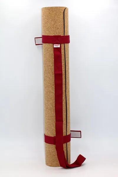 BAGHI BAGHI Yogamatte Kork 183x65cm mit Tragegurt