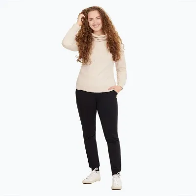 TAO Sportswear TAO Sportswear Kuscheliger Damen Hoodie COOLIA mit Stehkragen aus Bio-Baumwolle