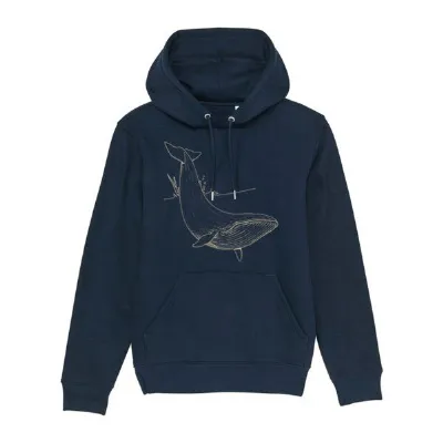 roots of compassion roots of compassion Wal Pullover bio & fair & vegan - Tiere, Natur, Meer, Ocean, Beach