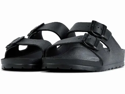 GRAND STEP SHOES GRAND STEP SHOES Hausschuh/Pantolette POOL TWO BUCKLE aus EVA, black,