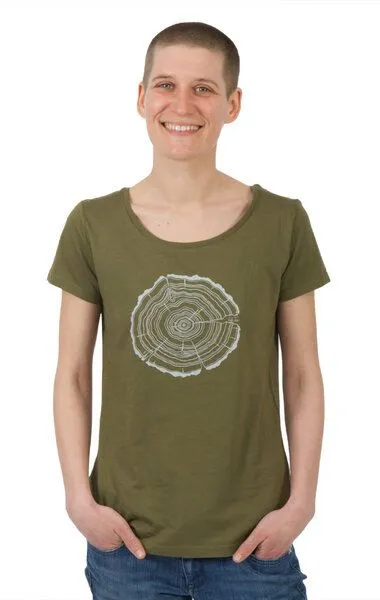 Life-Tree Life-Tree Bamboo Fairwear Shirt Women Treeslice
