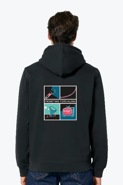 GREEN SHIRTS #wirfuerKv8 KLIMA° vor acht Bio Unisex Hoodie