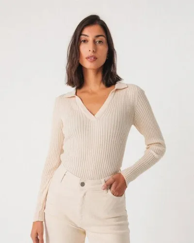 SKFK SKFK Ariza Longsleeve - aus Bio-Baumwolle