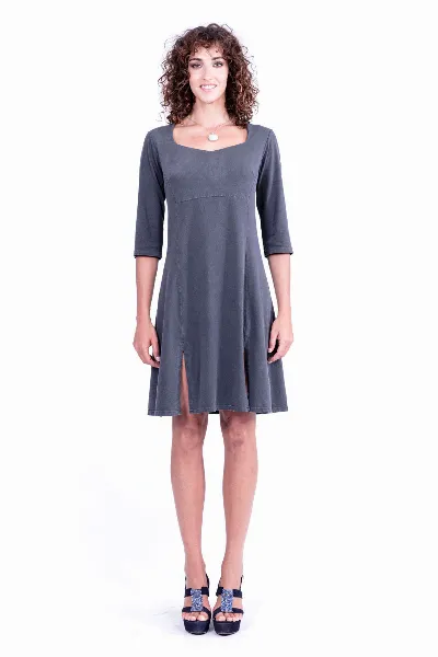 RAVENS VIEW IBIZA RAVENS VIEW IBIZA Damen vegan Kleid Berlin Anthrazit