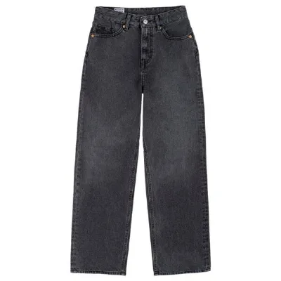 Kings Of Indigo Kings Of Indigo Jeans Liora - High Rise Straight - Holo Grey Used