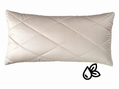 PROLANA Prolana Kautschuk-Flocken-Kissen 40x80cm 1600g KF S.Steppb.BW
