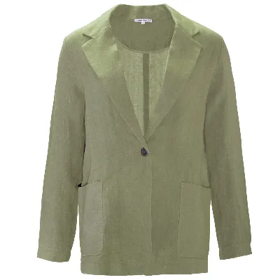 Living Crafts LIVING CRAFTS - Damen Jacke - Grün