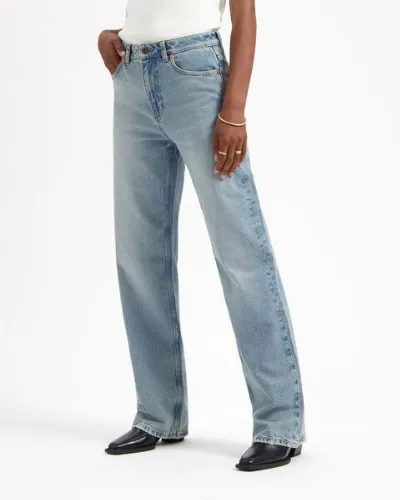 Kuyichi Kuyichi IZABELLA Loose Straight Fit Jeans (vintage blue)
