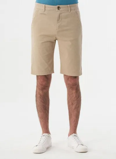 ORGANICATION ORGANICATION Slim Chino-Shorts aus Bio-Baumwolle