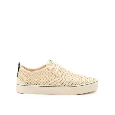 Vesica Piscis Footwear Vesica Piscis Footwear SIDHARTHA vegan sneaker mesh off white SID013