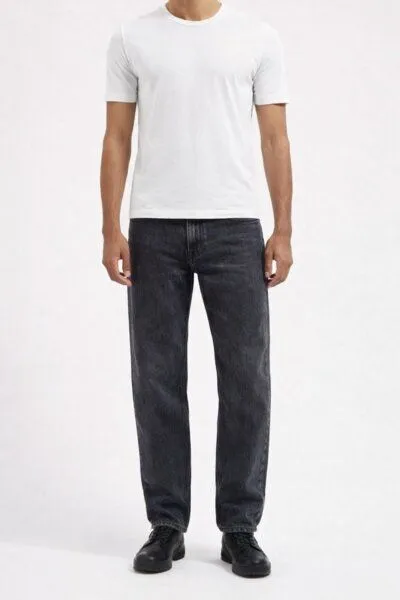MUD Jeans MUD Jeans Herren Jeans Ben Mid Baggy - Black Vintage