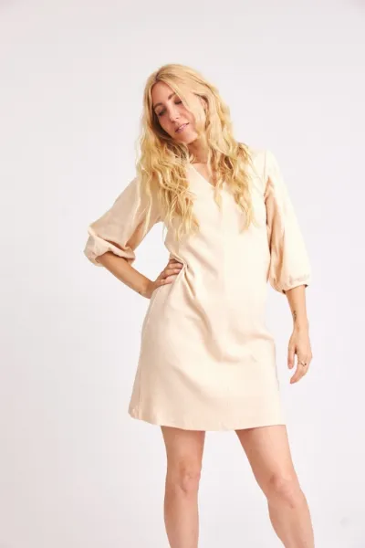 Baìge the Label Baìge the Label Damen vegan Minikleid Bruni Light Blush Pink