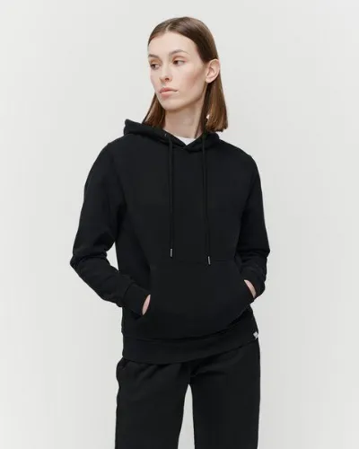 SANVT SANVT Der Unisex Hoodie - Schwarz Gewaschen