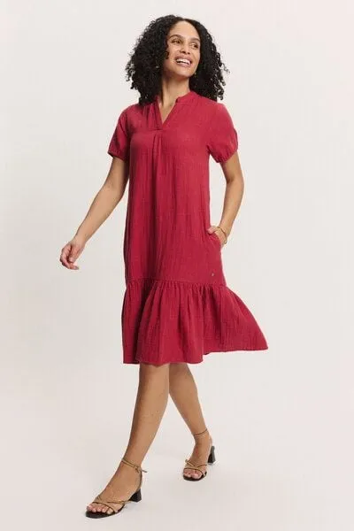 TRANQUILLO TRANQUILLO Kleid Victoriaa aus Musselin Bio-Baumwolle (1140004)