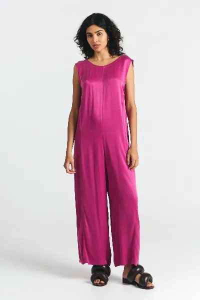 SUITE13LAB SUITE13LAB Damen vegan Jumpsuit Neiba Magenta