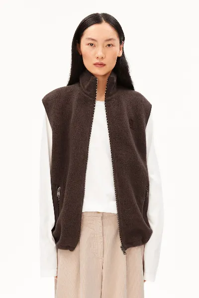 ARMEDANGELS Fleeceweste Cotton Jersey