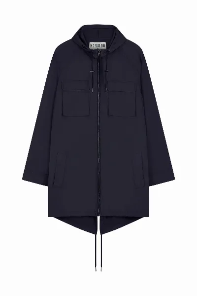 KOMODO KOMODO Damen vegan River Regenmantel Navy
