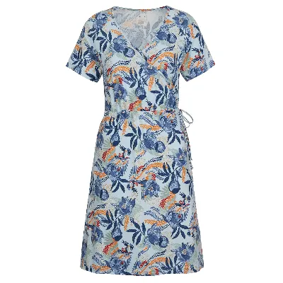 Sherpa NEHA FAUX WRAP DRESS