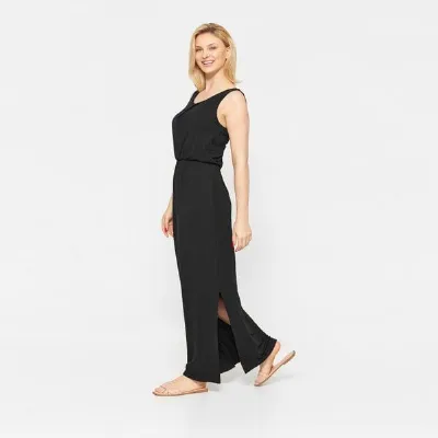 WiDDA berlin WiDDA berlin schwarzes Maxikleid MARLEN aus ECOVERO Jersey