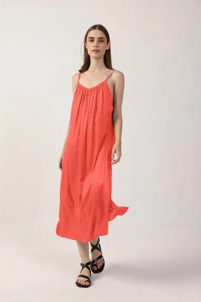 Neu Nomads Neu Nomads Damen vegan Kleid Adele Melone