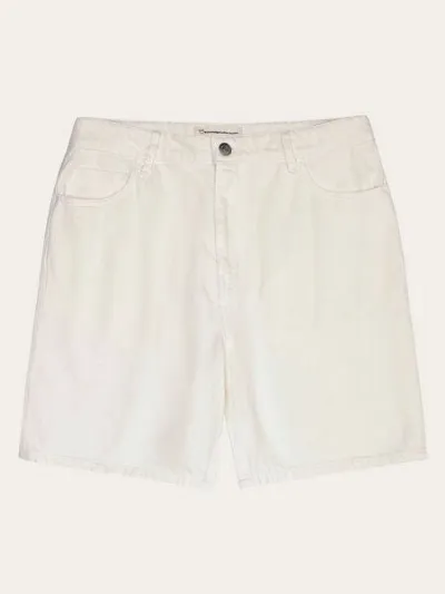 KnowledgeCotton Apparel KnowledgeCotton Apparel Flint Raw Twill Short Herren