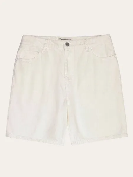 KnowledgeCotton Apparel KnowledgeCotton Apparel Flint Raw Twill Short Herren