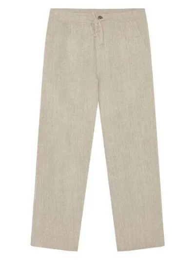 KnowledgeCotton Apparel KnowledgeCotton Apparel Lockere Hose FIG aus Ecovero und Bio-Leinen