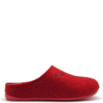 thies Veganer Slipper thies ® PET, fair, mit Wechselfussbett