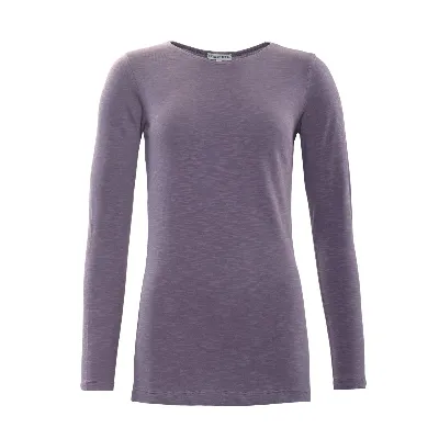 Living Crafts LIVING CRAFTS - Damen Langarm-Shirt - Lila