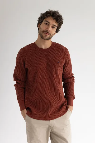 TWOTHIRDS TWOTHIRDS Herren vegan Sweatshirts Vatulele Brandy