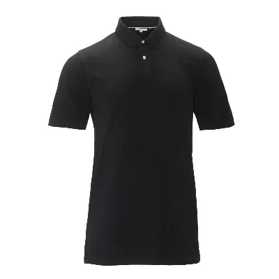 Living Crafts LIVING CRAFTS - Herren Polo-Shirt - Schwarz (52% Bio-Baumwolle; 48% Viskose (Bambus)), Nachhaltige Mode, Bio Bekleidung