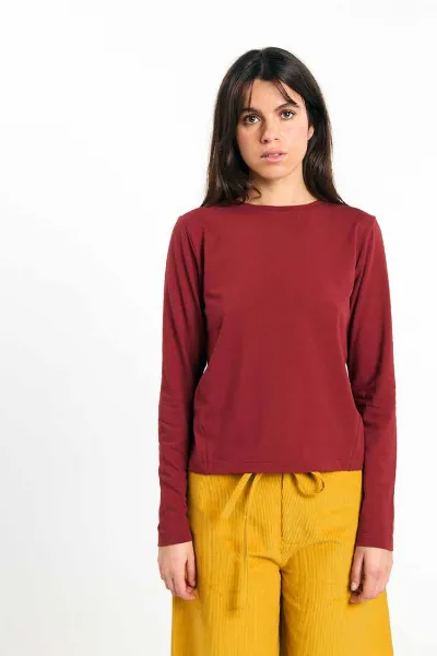 SUITE13LAB SUITE13LAB Damen vegan Top Maia Brick