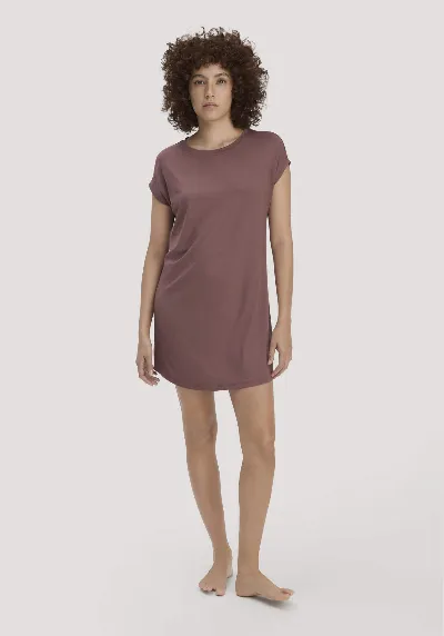 hessnatur hessnatur Damen Nachthemd Regular PURE FLOW aus TENCEL™ Modal - braun