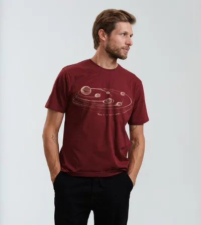 Gary Mash GARY MASH T-Shirt Atmosphere aus Bio-Baumwolle