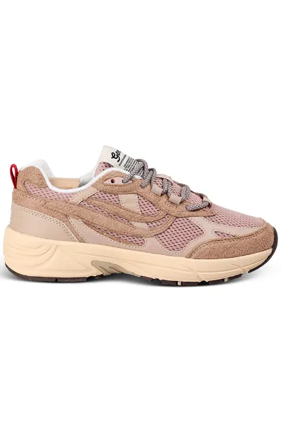 Genesis Genesis Damen vegan Turnschuhe G-Eco`99 Mono Mix Tan