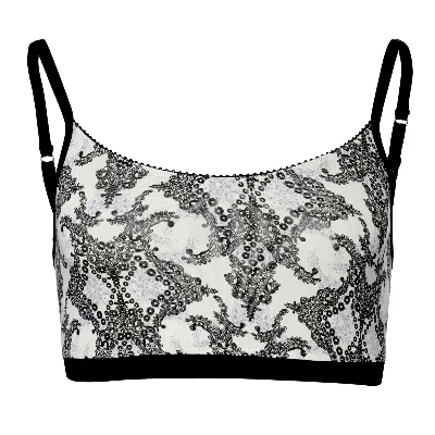 Living Crafts LIVING CRAFTS - Damen Bustier - Gemustert